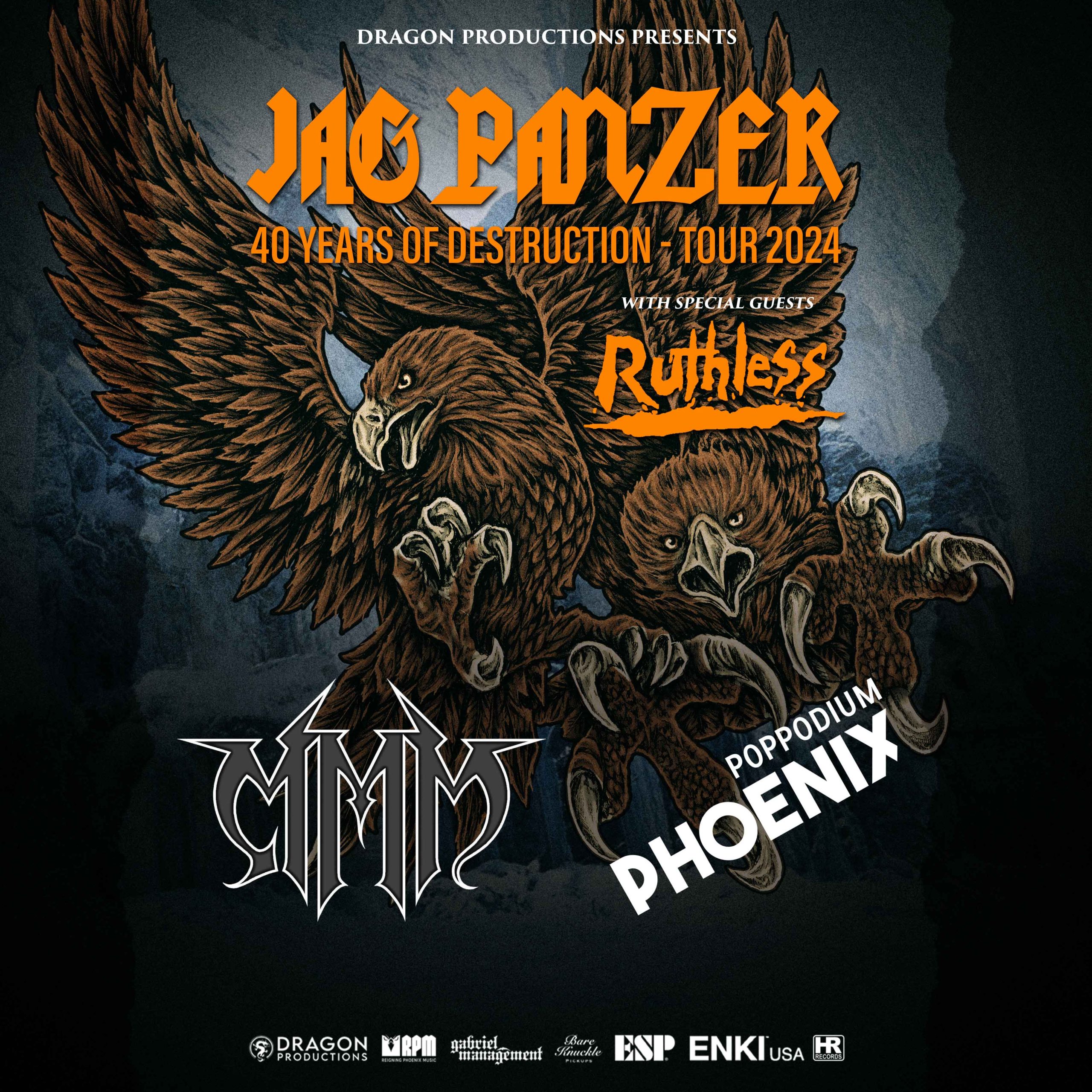 JAG PANZER + RUTHLESS | Exclusive NL Show!