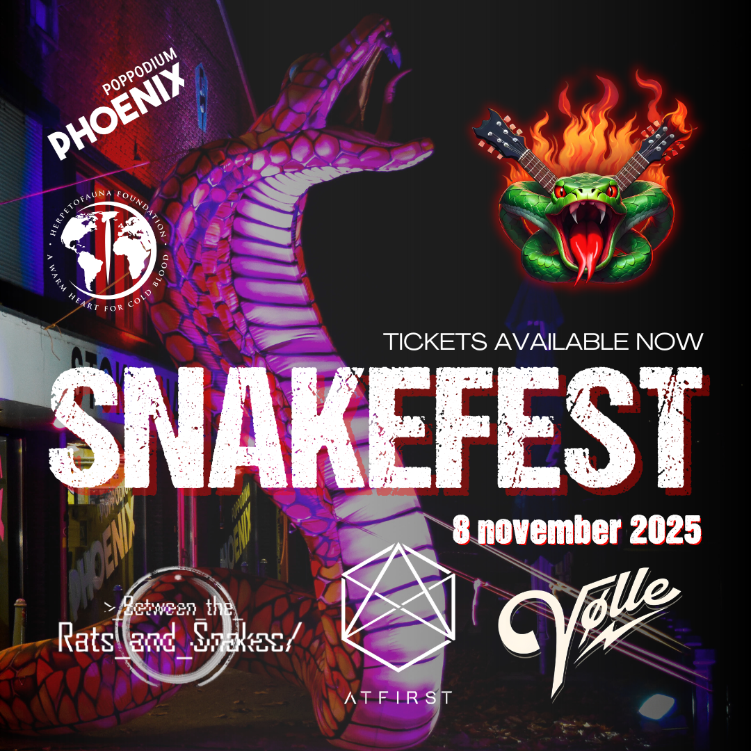 SNAKEFEST 2025! Live Muziek & Slangenfestival | Benefietfestival voor Stichting Herpetofauna