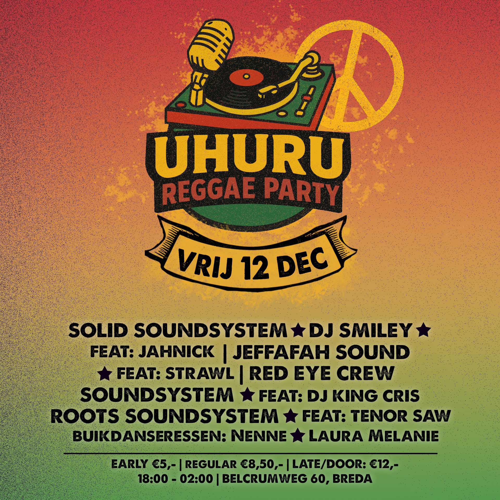 uhuru-reggae-party-soundsystems-dancers-caribbean-food Uhuru Reggae Party | Soundsystems + Dancers + Caribbean Food!