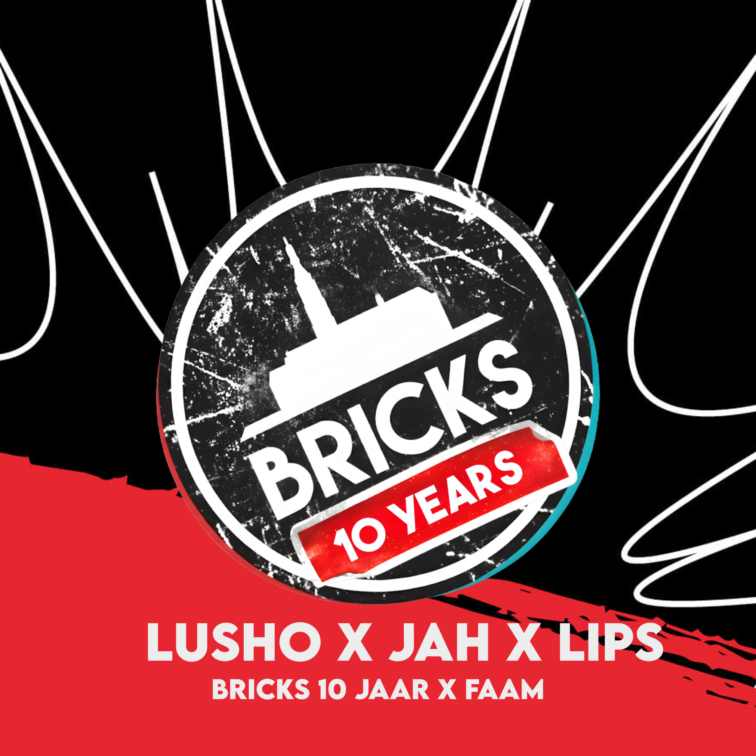 BRICKS 10 JAAR x FAAM | Showcases + Open Mic