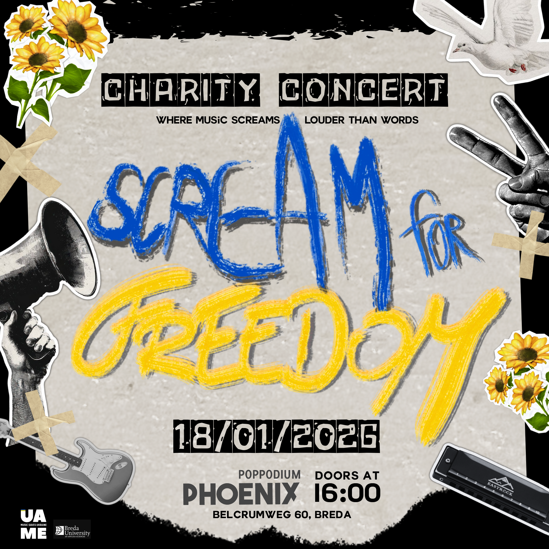Scream for Freedom | Charity Concert Supporting Music Saves Ukraine