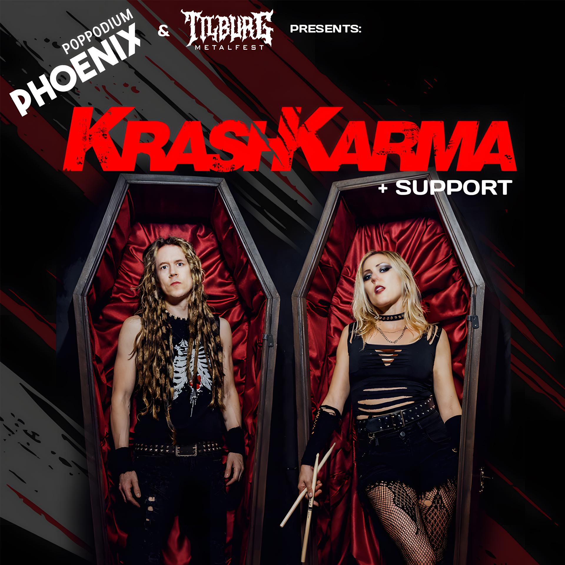 KrashKarma + support | Presented by Tilburg Metalfest & Poppodium Phoenix