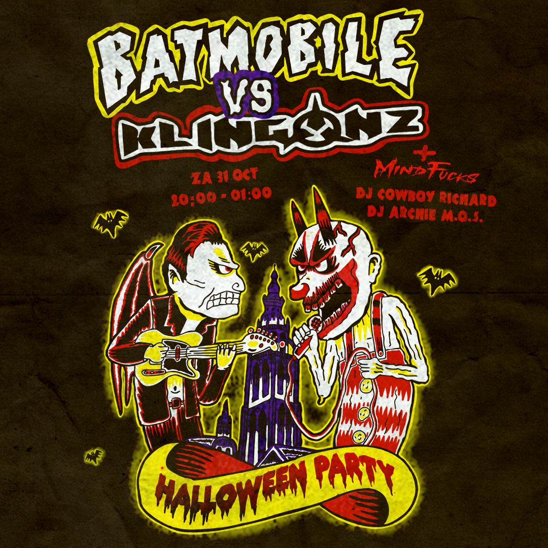 BATMOBILE vs. KLINGONZ | Halloween Party