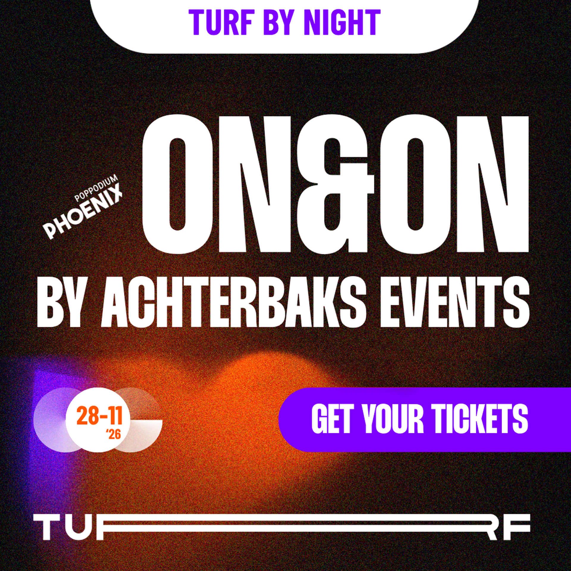 On&On | Achterbaks Events | TURF