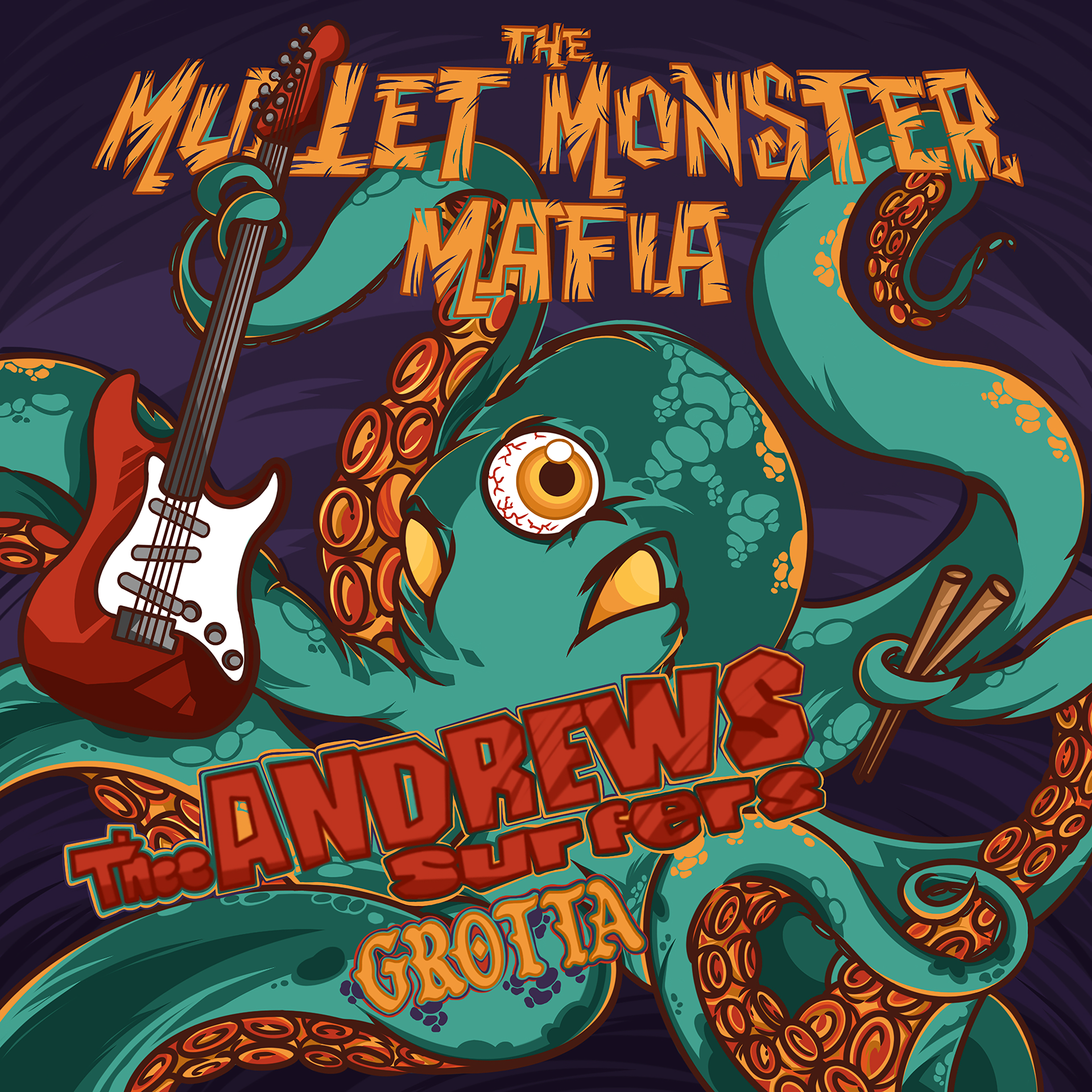 The Mullet Monster Mafia + Thee Andrews Surfers (farewell show) + Grotta | Surf Rock Night
