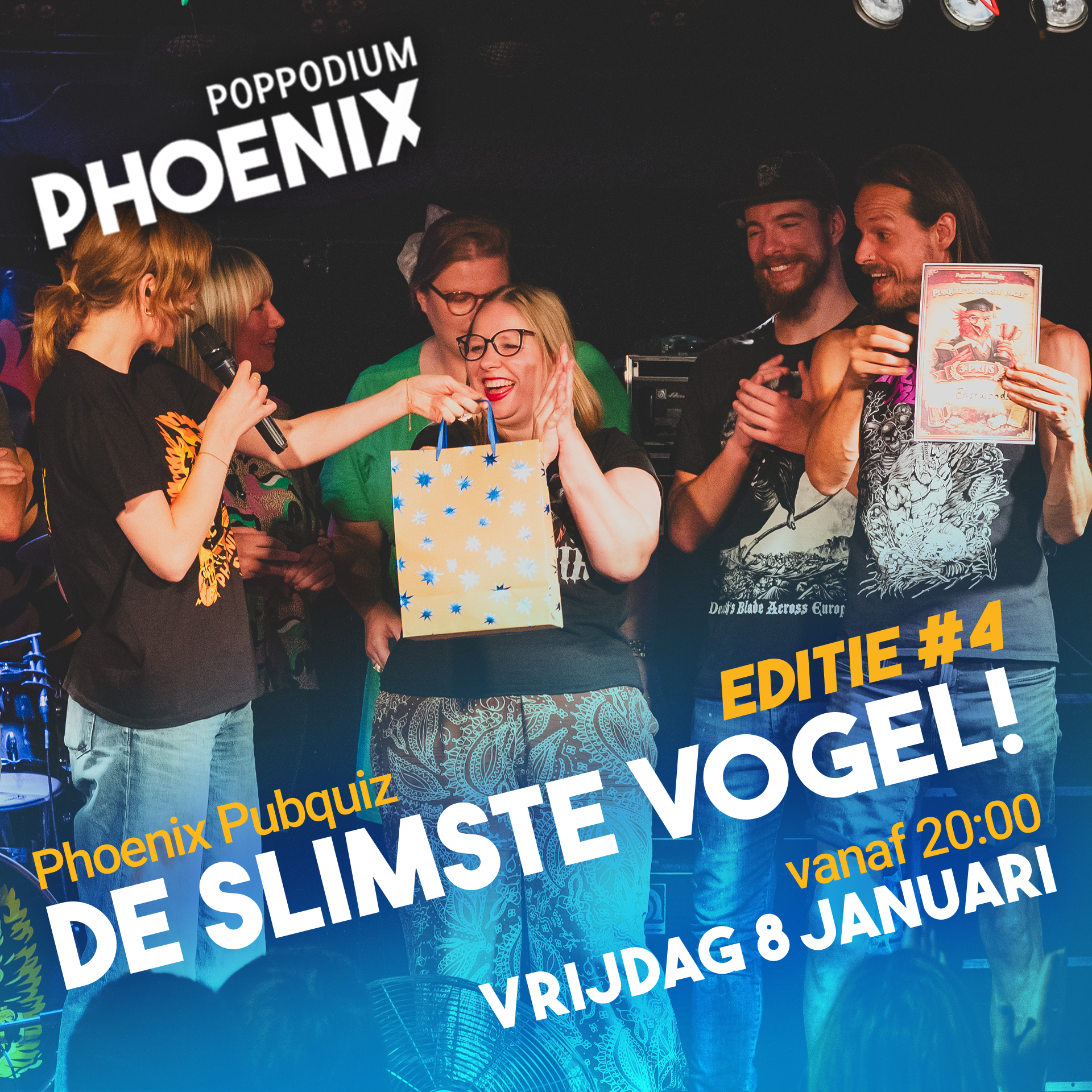 Pubquiz | De Slimste Vogel #4 in Poppodium Phoenix, Breda