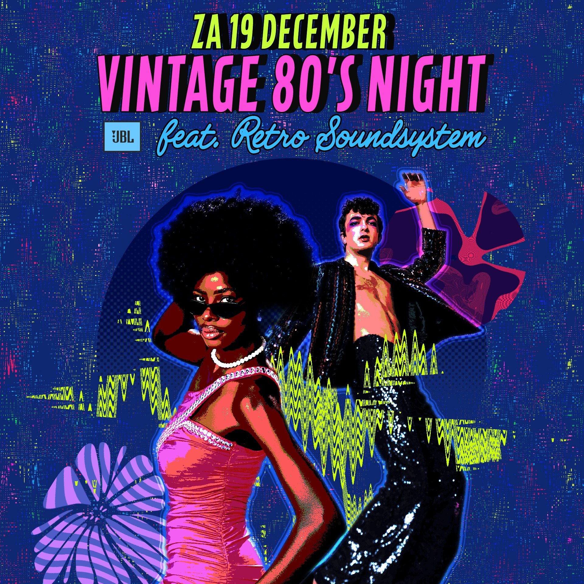 Vintage 80's Night | feat. Retro JBL Soundsystem in Poppodium Phoenix, Breda